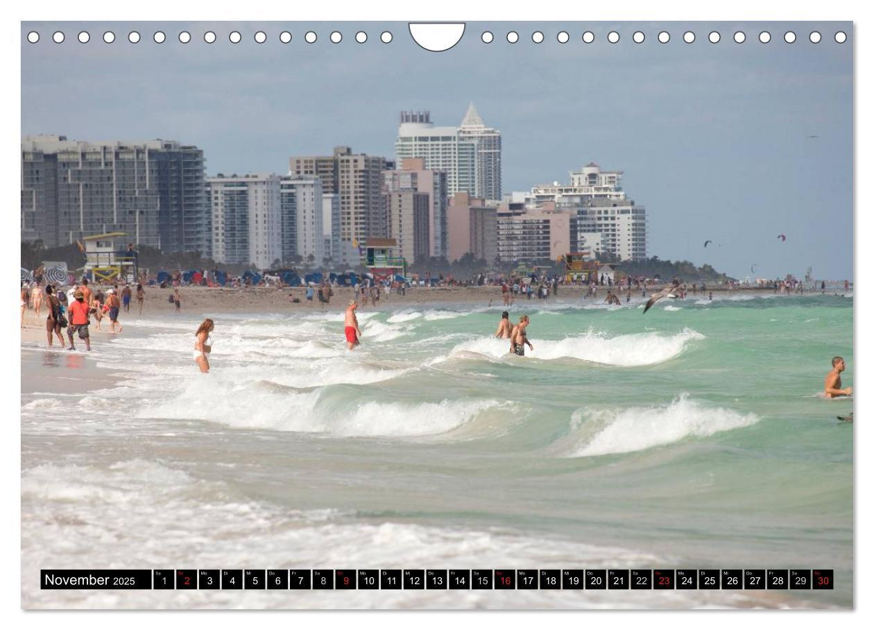 Bild: 9783435743926 | Miami und Florida (Wandkalender 2025 DIN A4 quer), CALVENDO...