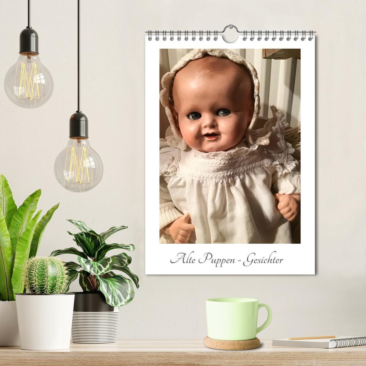 Bild: 9783435968169 | Alte Puppen - Gesichter (Wandkalender 2025 DIN A4 hoch), CALVENDO...