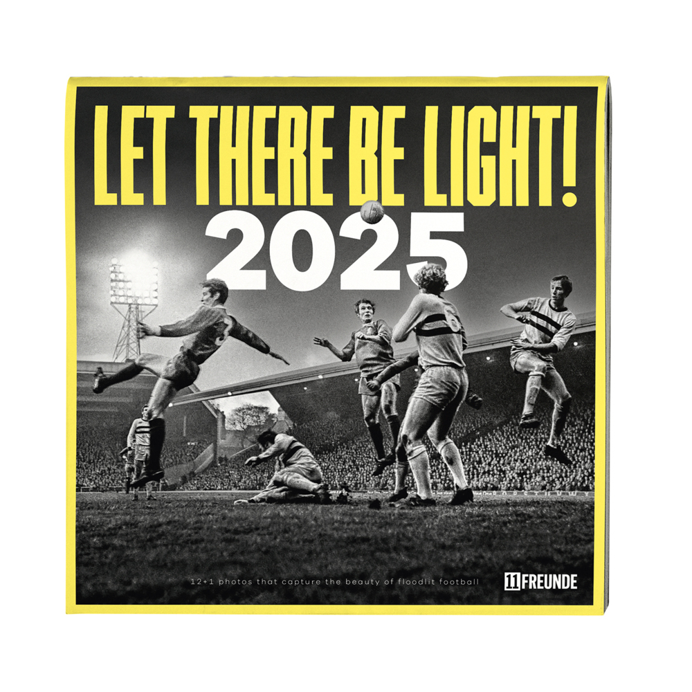 Cover: 4002725995223 | 11FREUNDE - Let There Be Light! 2025, Fußballstadienkalender im...