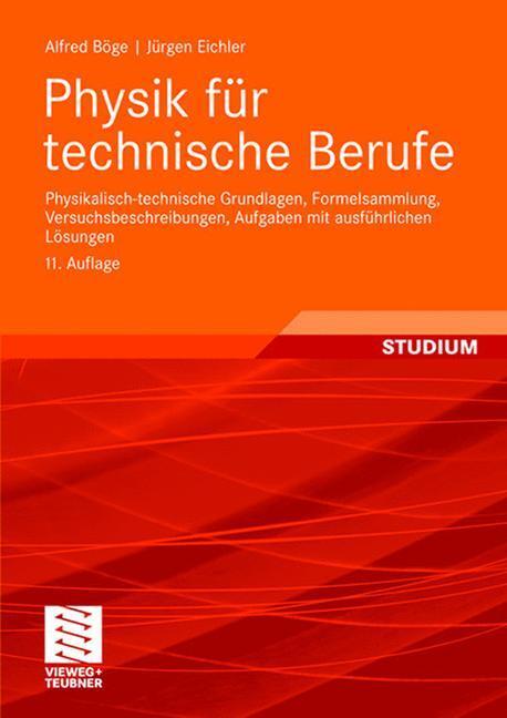 Cover: 9783834803429 | Physik für technische Berufe | Alfred Böge (u. a.) | Taschenbuch | x