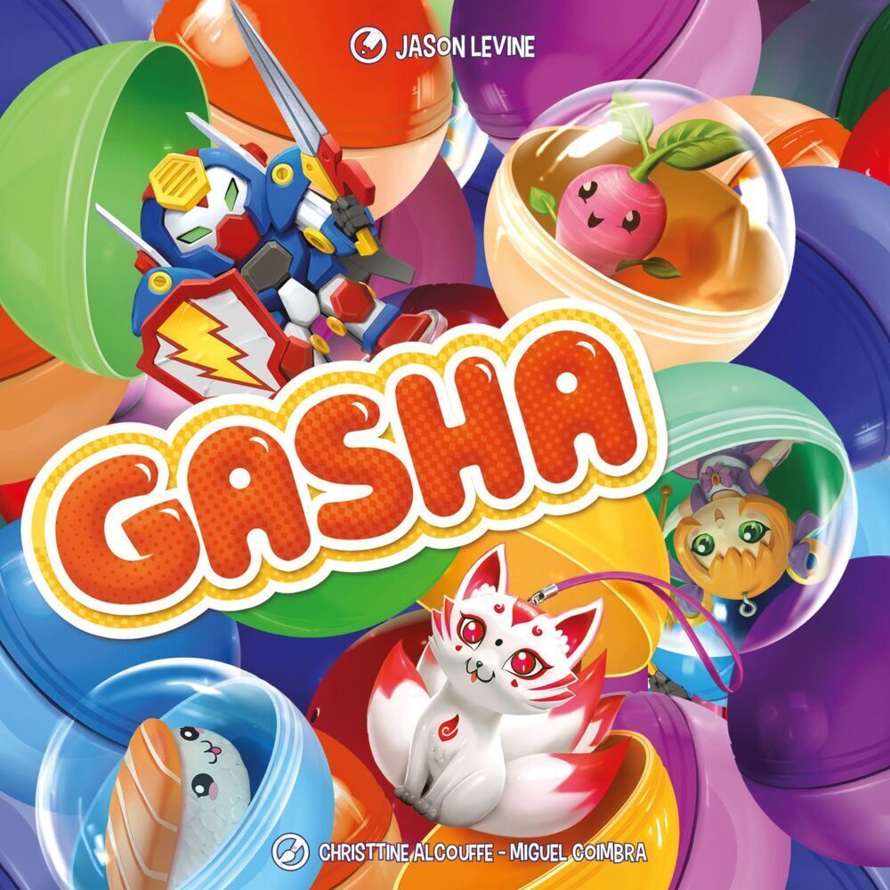 Cover: 4262360070000 | Gasha | Jason Levine | Spiel | In Spielebox | Deutsch | Spiel direkt