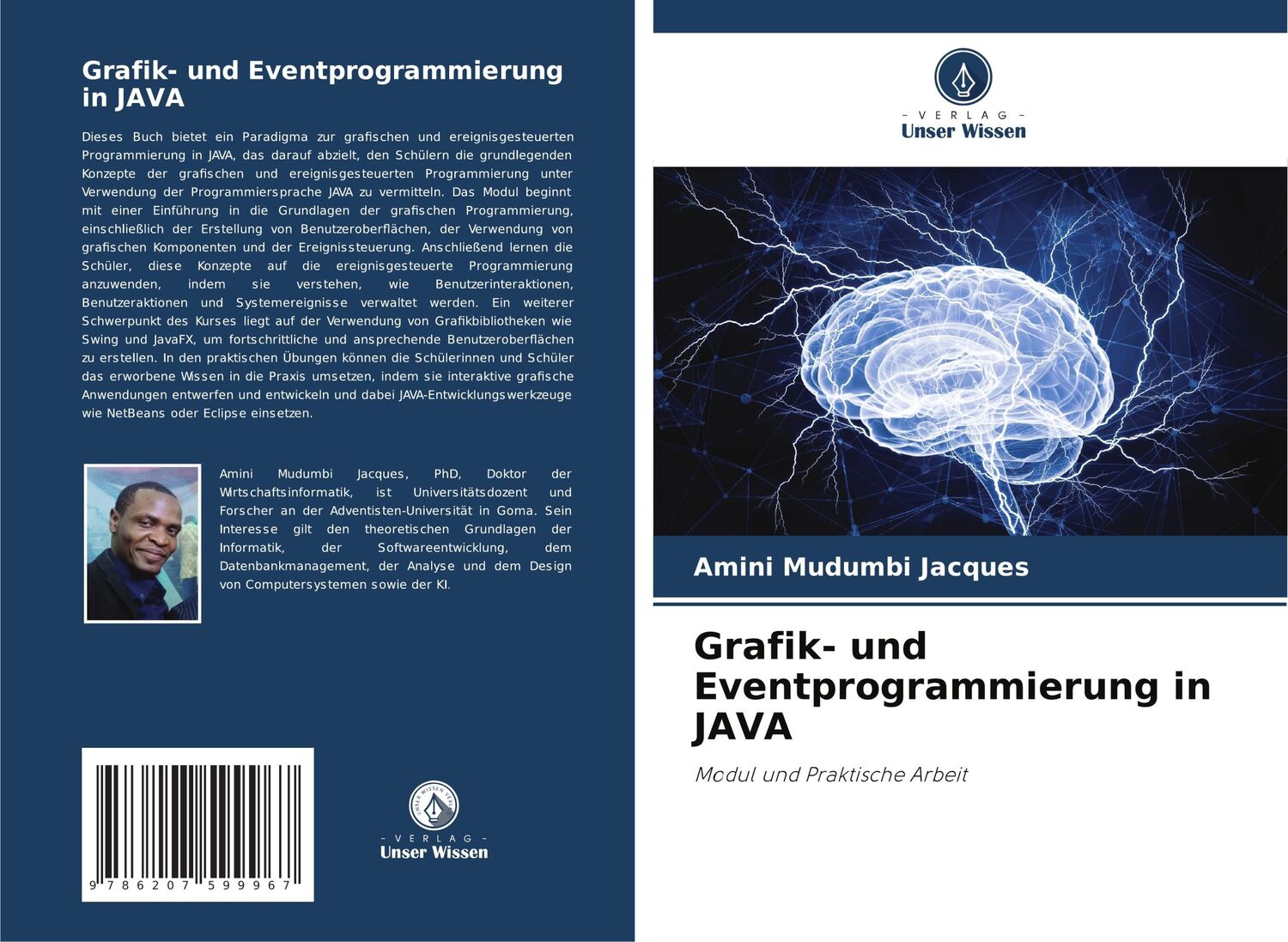 Cover: 9786207599967 | Grafik- und Eventprogrammierung in JAVA | Modul und Praktische Arbeit