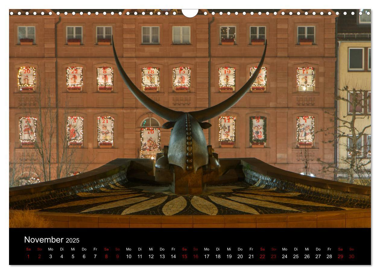 Bild: 9783435387625 | Pirmasens bei Nacht (Wandkalender 2025 DIN A3 quer), CALVENDO...