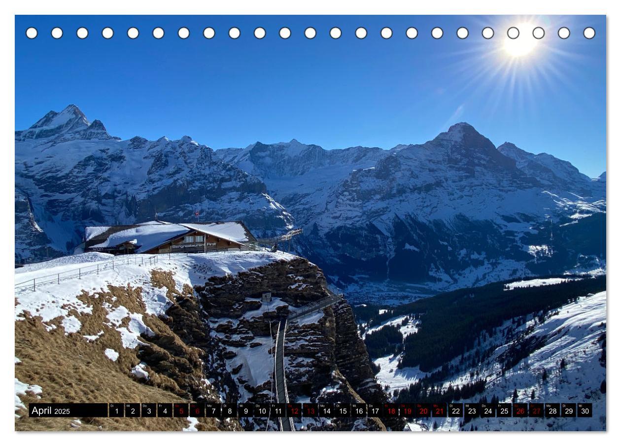 Bild: 9783383886775 | Grindelwald - Jungfrauregion Schweiz (Tischkalender 2025 DIN A5...