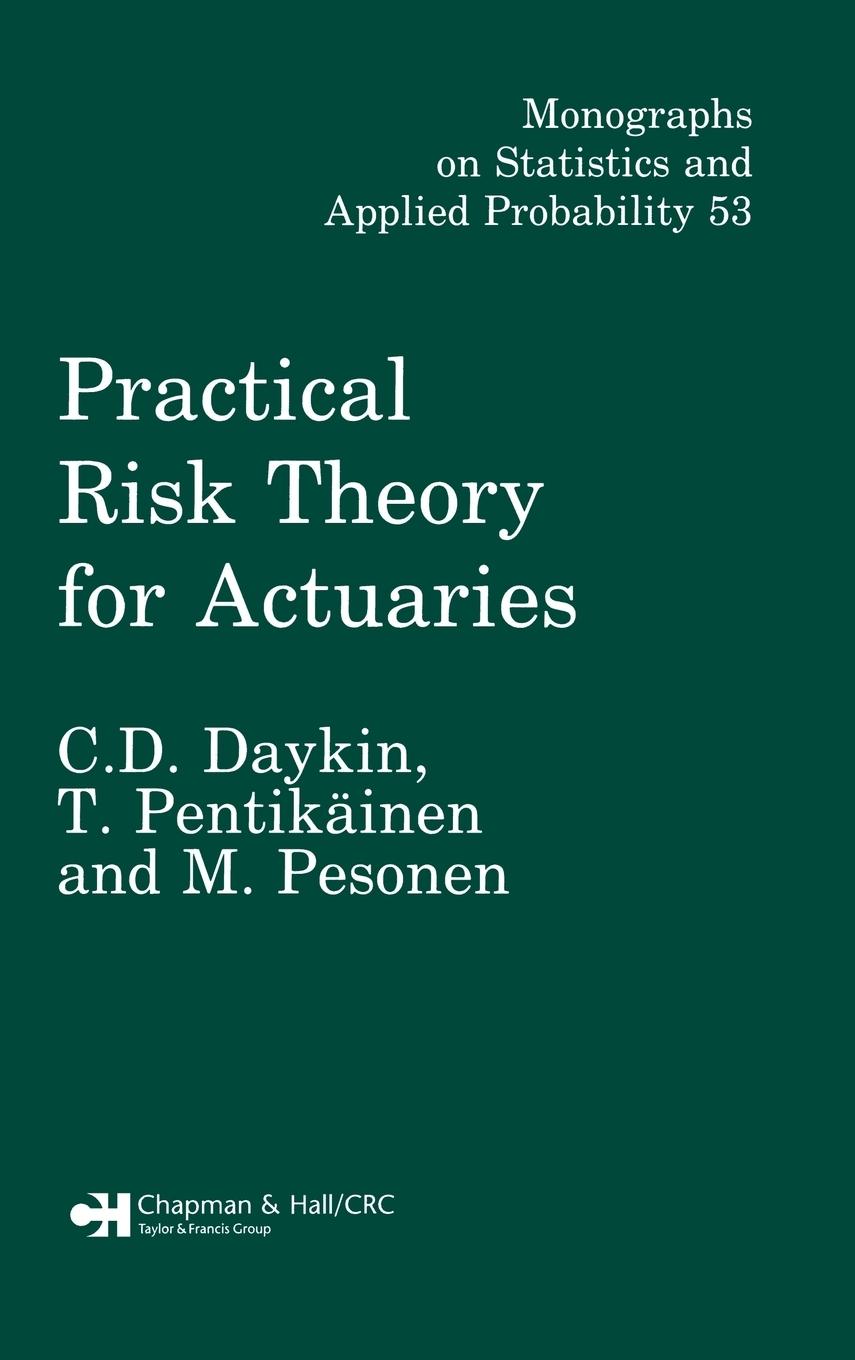 Cover: 9780412428500 | Practical Risk Theory for Actuaries | C. D. Daykin (u. a.) | Buch