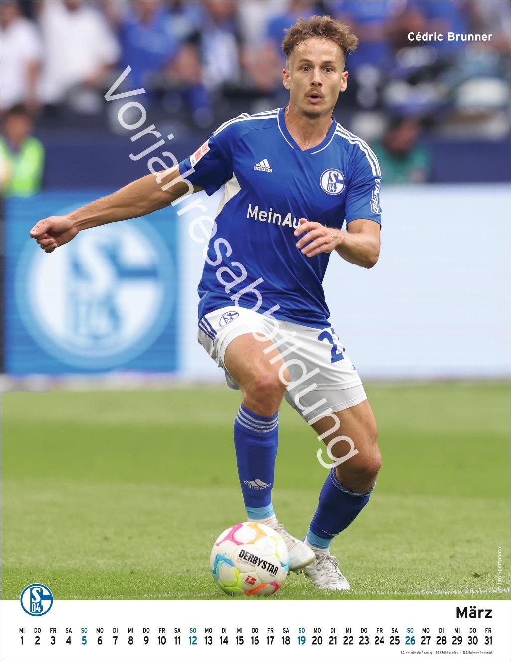 Bild: 9783756406197 | Schalke 04 Posterkalender 2025 | Kalender | Bundesliga Kalender Heye