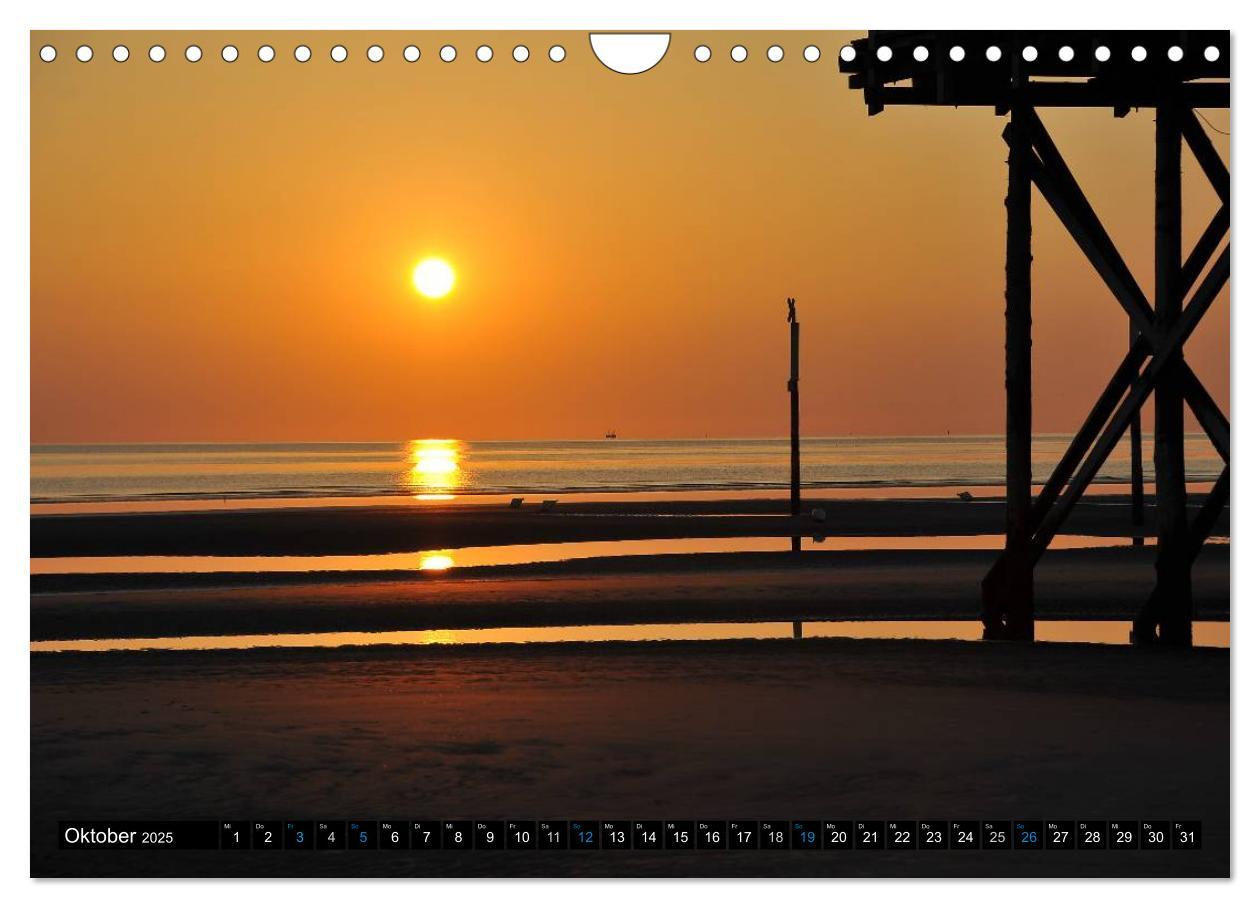 Bild: 9783435757237 | St. Peter Ording (Wandkalender 2025 DIN A4 quer), CALVENDO...