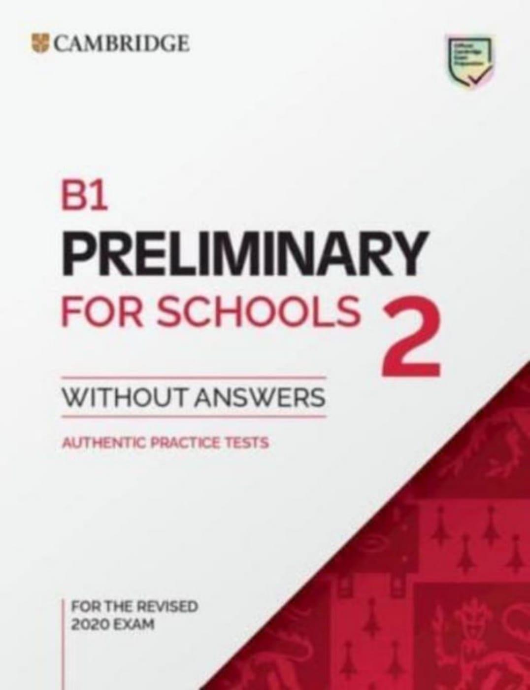 Cover: 9783125406353 | B1 Preliminary for Schools 2 | Student's Book without Answers | Buch