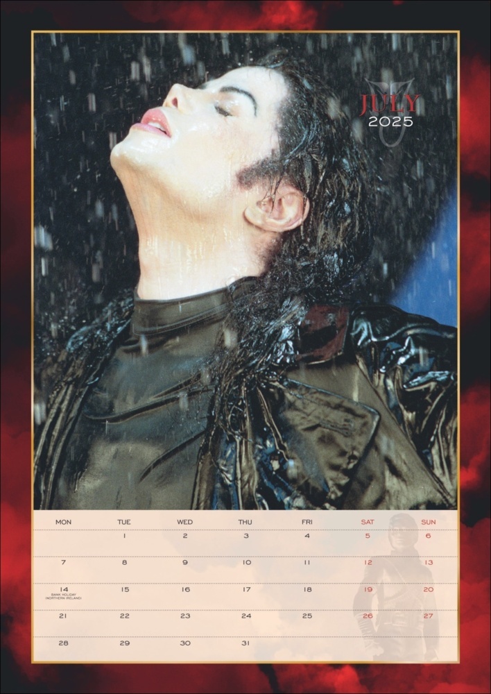 Bild: 9783840196737 | Michael Jackson Posterkalender 2025 | Kalender | Spiralbindung | 14 S.