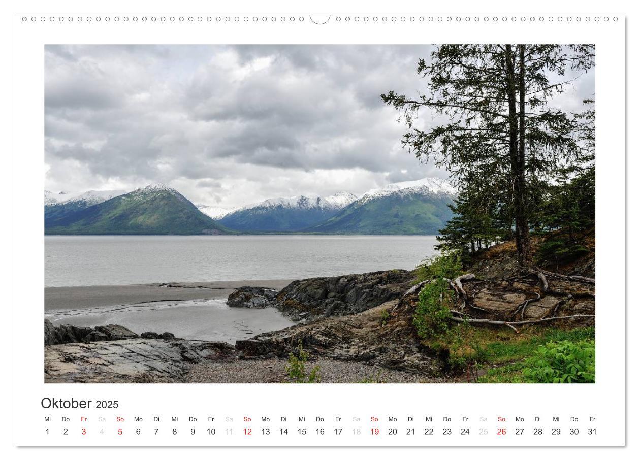 Bild: 9783435674374 | ALASKA - Bilder aus dem Süden (Wandkalender 2025 DIN A2 quer),...