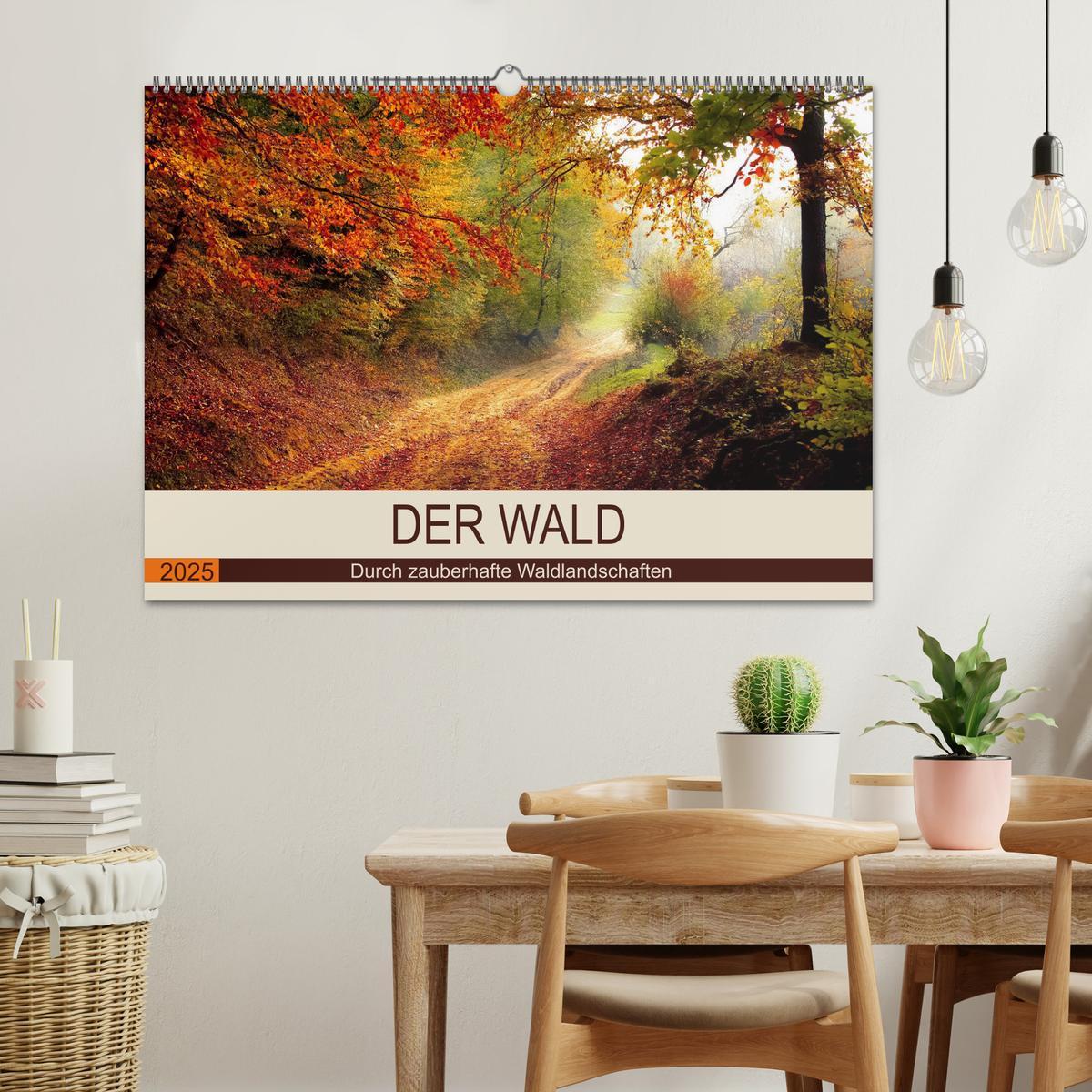 Bild: 9783435317714 | Der Wald. Durch zauberhafte Waldlandschaften (Wandkalender 2025 DIN...