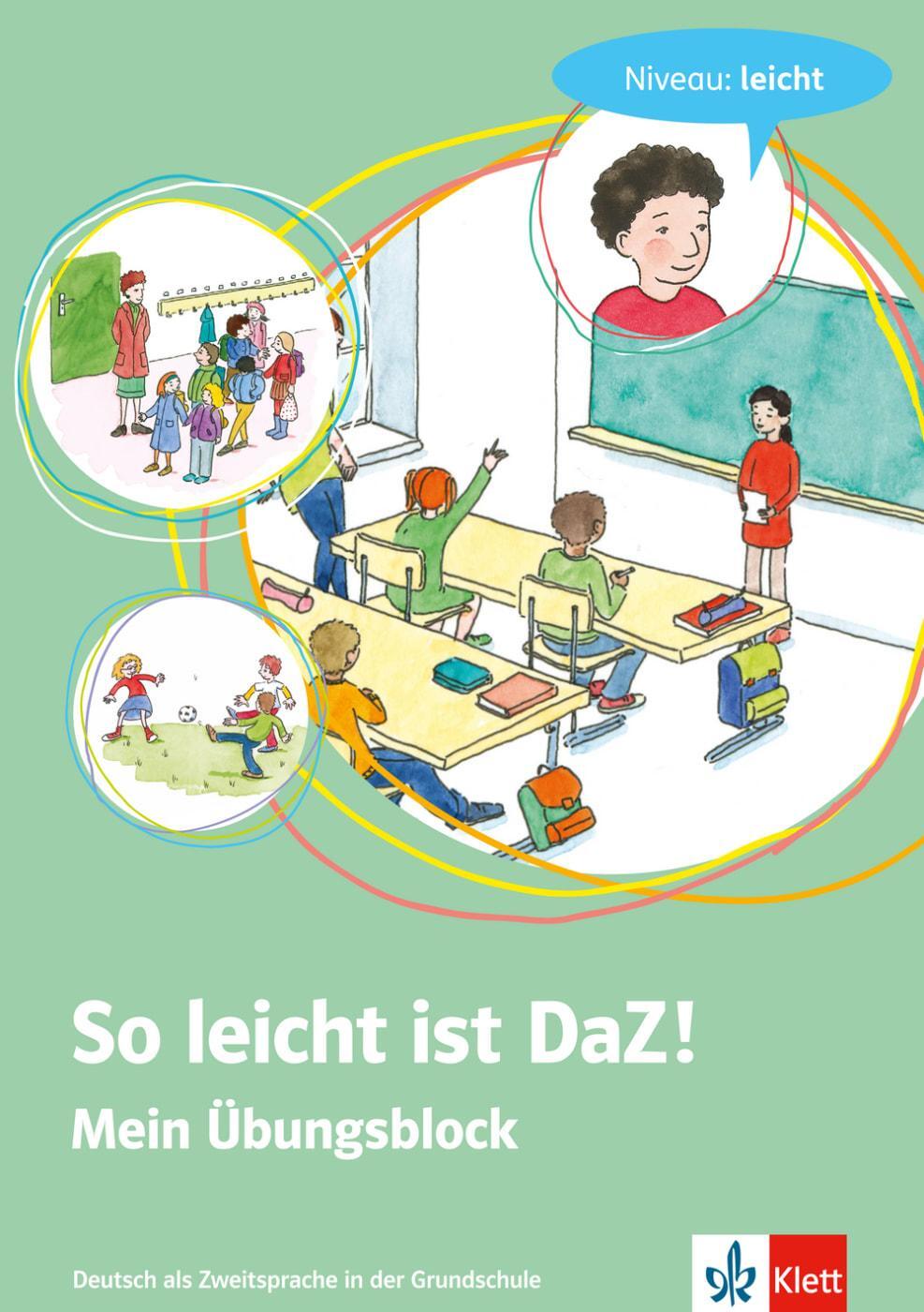 Cover: 9783126668477 | So leicht ist DaZ! - Mein Übungsblock. Niveau: leicht | Goßmann | Buch