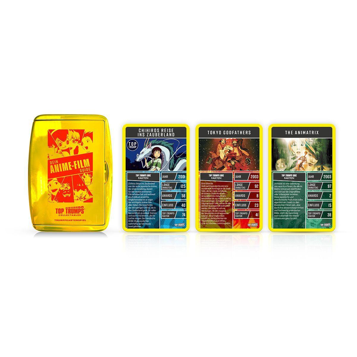 Bild: 4035576064398 | Top Trumps Collectables Anime Film Guide | Spiel | Deutsch | 2023