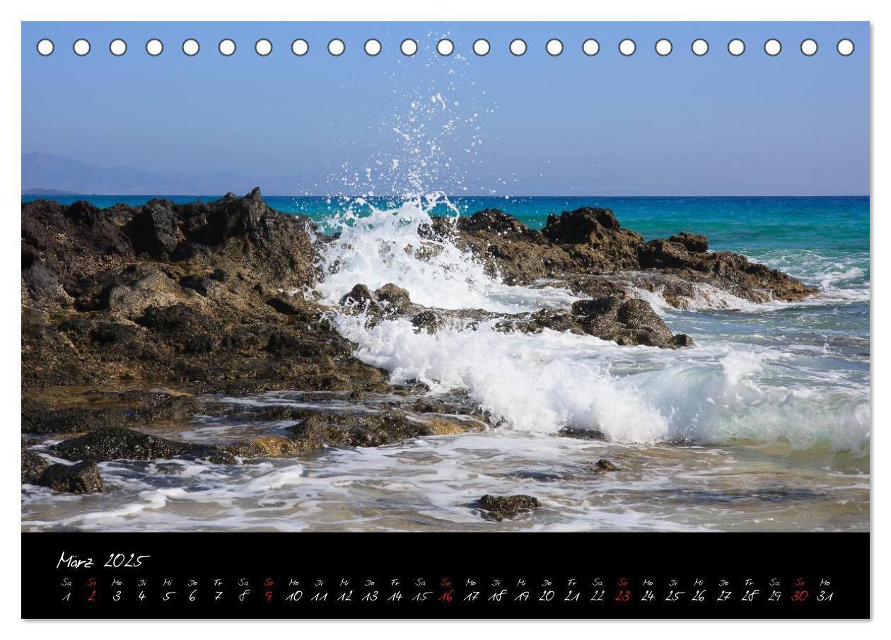 Bild: 9783435776894 | Fuerteventura (Tischkalender 2025 DIN A5 quer), CALVENDO...