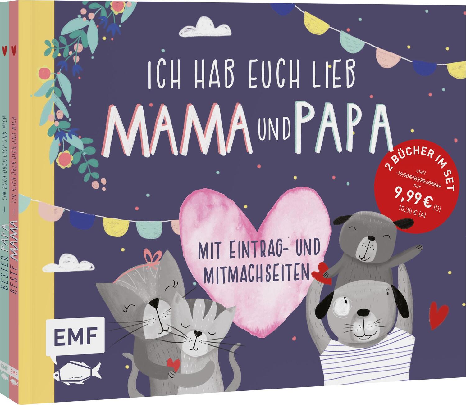 Cover: 9783745922196 | Ich hab euch lieb, Mama und Papa! Das perfekte Geschenk für...