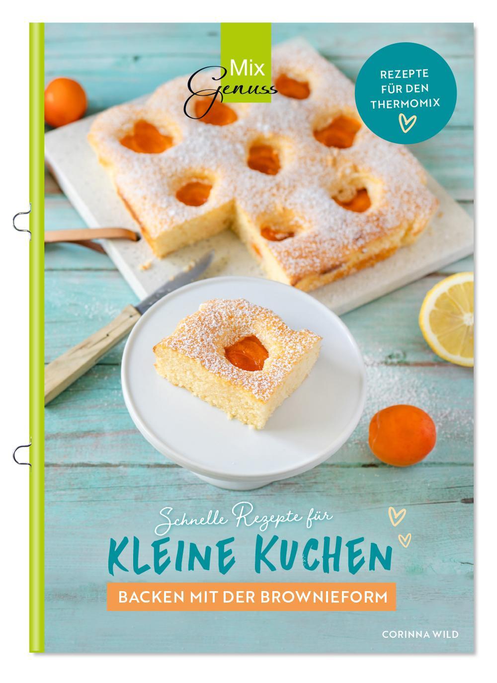 Cover: 9783961810376 | Kleine Kuchen | Backen mit dem Thermomix und der Brownieform | Corinna