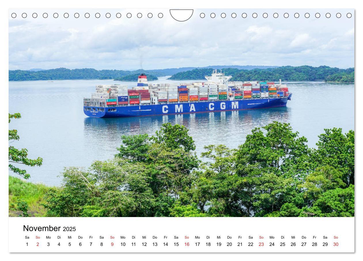 Bild: 9783435265534 | Panamakanal - Zwischen Atlantik und Pazifik (Wandkalender 2025 DIN...