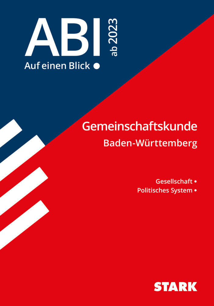 Cover: 9783849056056 | STARK Abi - auf einen Blick! Gemeinschaftskunde BaWü 2024 | Buch