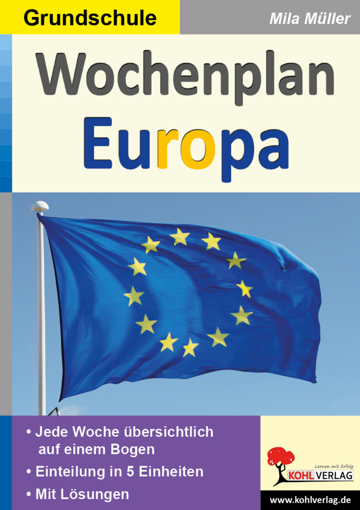 Cover: 9783966241809 | Wochenplan Europa | Systematisch Europa erfahren in der Grundschule