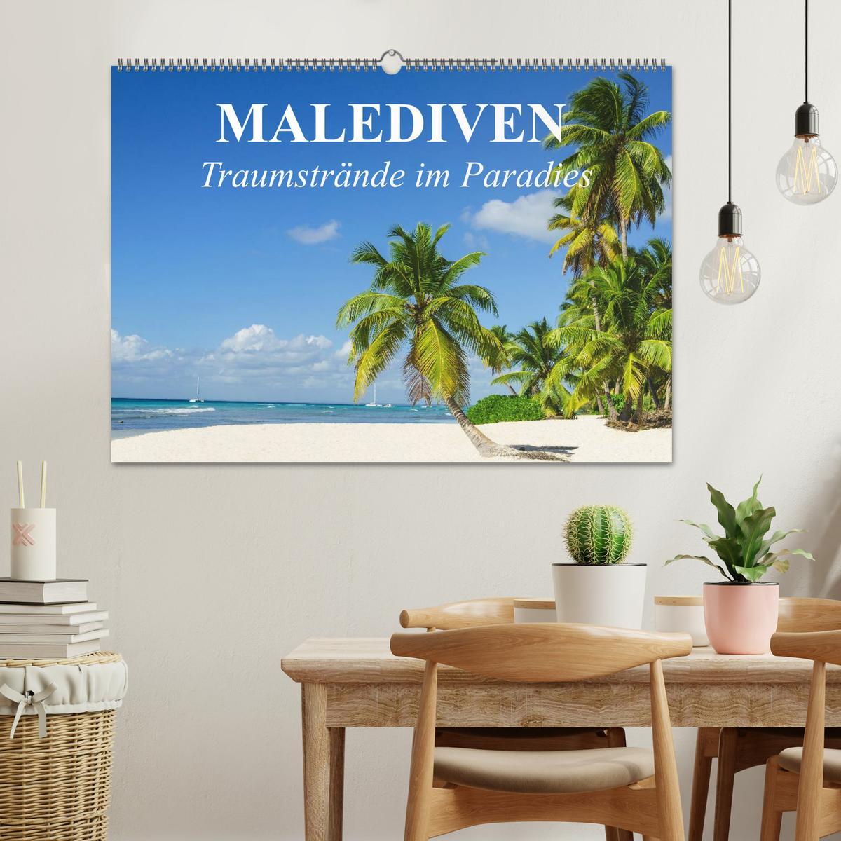 Bild: 9783435673162 | Malediven - Traumstrände im Paradies (Wandkalender 2025 DIN A2...