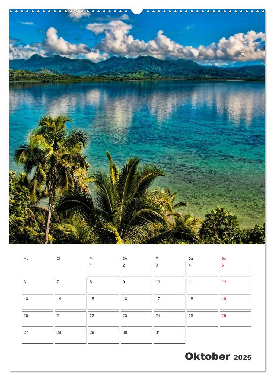 Bild: 9783457034927 | Inselparadiese im Südpazifik (Wandkalender 2025 DIN A2 hoch),...