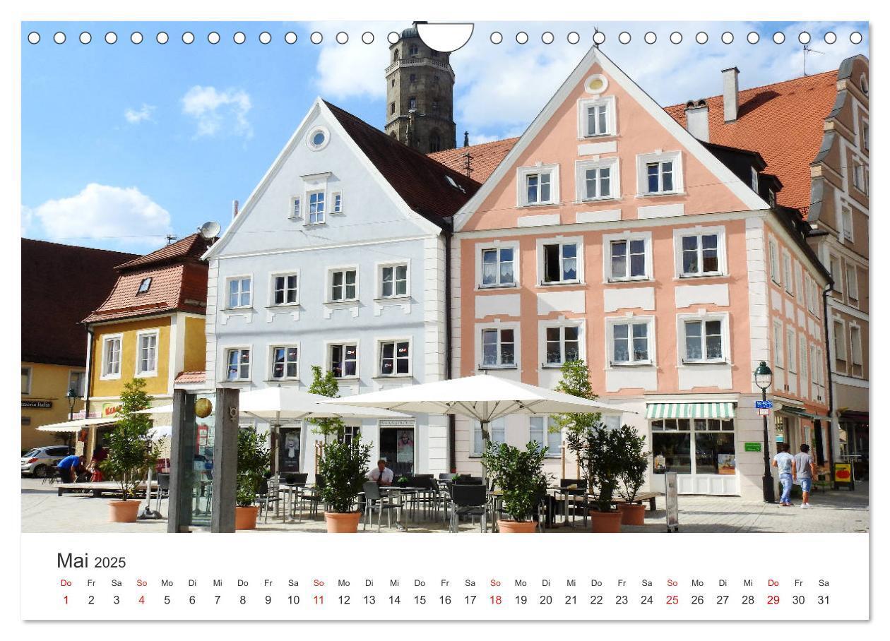 Bild: 9783435429899 | Stadtbummel im schönen Nördlingen (Wandkalender 2025 DIN A4 quer),...