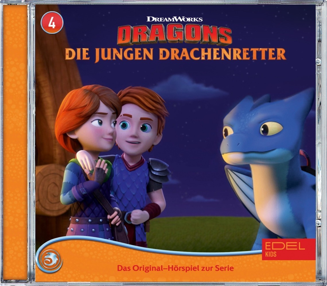 Cover: 4029759174769 | Dragons - Die jungen Drachenretter. Folge.4, 1 Audio-CD | Audio-CD