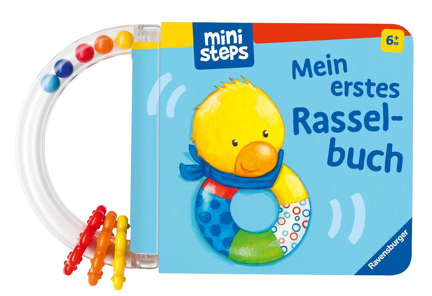 Bild: 9783473302536 | ministeps: Mein erstes Rasselbuch | Ab 6 Monaten | Buch | 14 S. | 2022