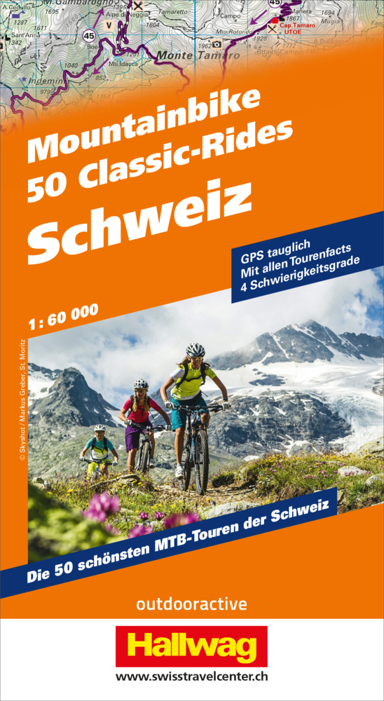 Cover: 9783828309517 | Mountainbike 50 Classic-Rides Schweiz | Mit Tipps, Strecken und Karten