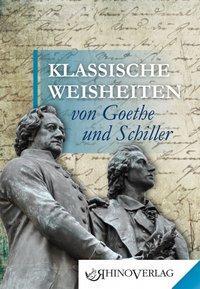 Cover: 9783955600013 | Klassische Weisheiten von Goethe und Schiller | Lutz Gebhardt | Buch