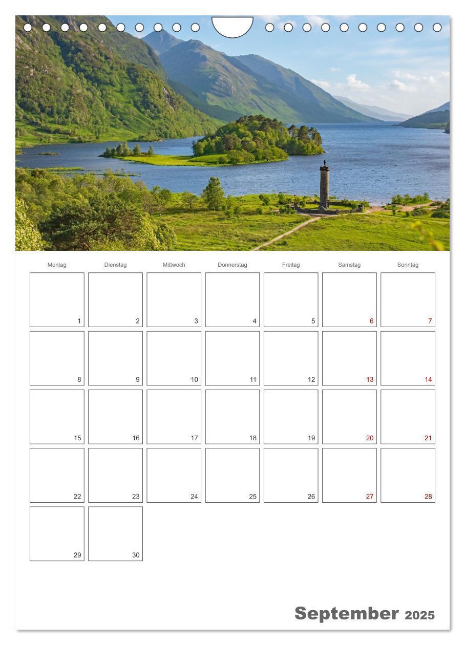 Bild: 9783435898176 | Schottland - Reiseplaner (Wandkalender 2025 DIN A4 hoch), CALVENDO...