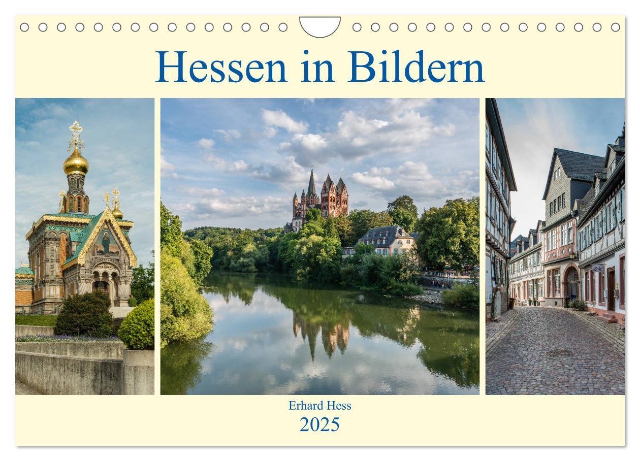 Cover: 9783435388172 | Hessen in Bildern (Wandkalender 2025 DIN A4 quer), CALVENDO...