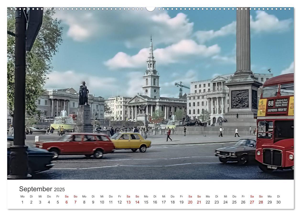 Bild: 9783435297931 | London - Vintage Views (Wandkalender 2025 DIN A2 quer), CALVENDO...