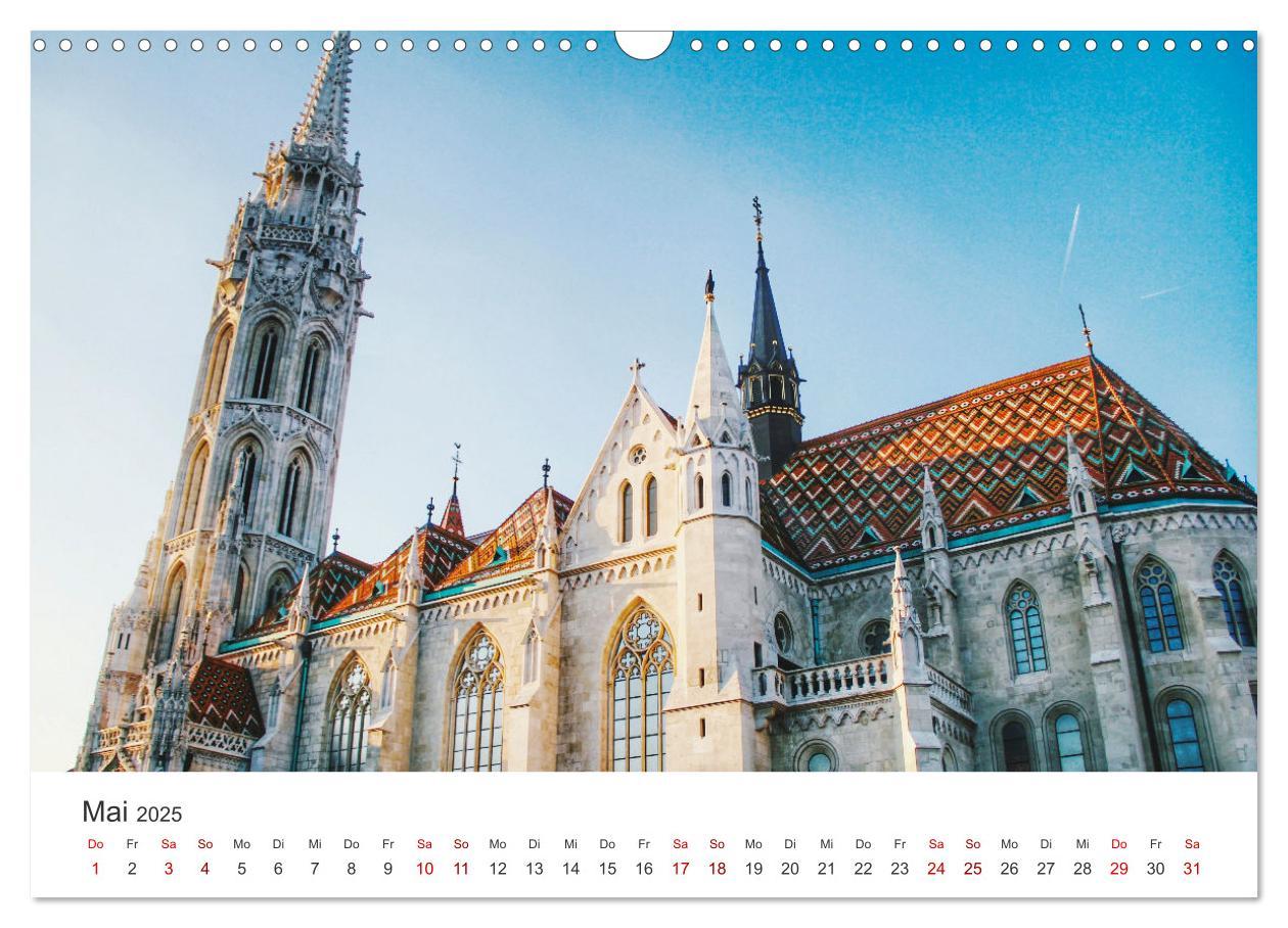 Bild: 9783383917677 | Budapest - Eine Reise in die Hauptstadt von Ungarn. (Wandkalender...