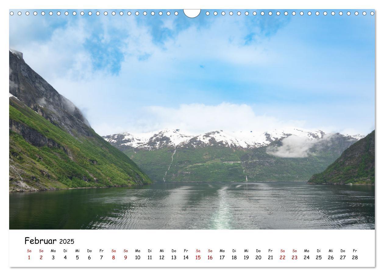 Bild: 9783383930287 | Norwegens wunderschöne Fjorde (Wandkalender 2025 DIN A3 quer),...