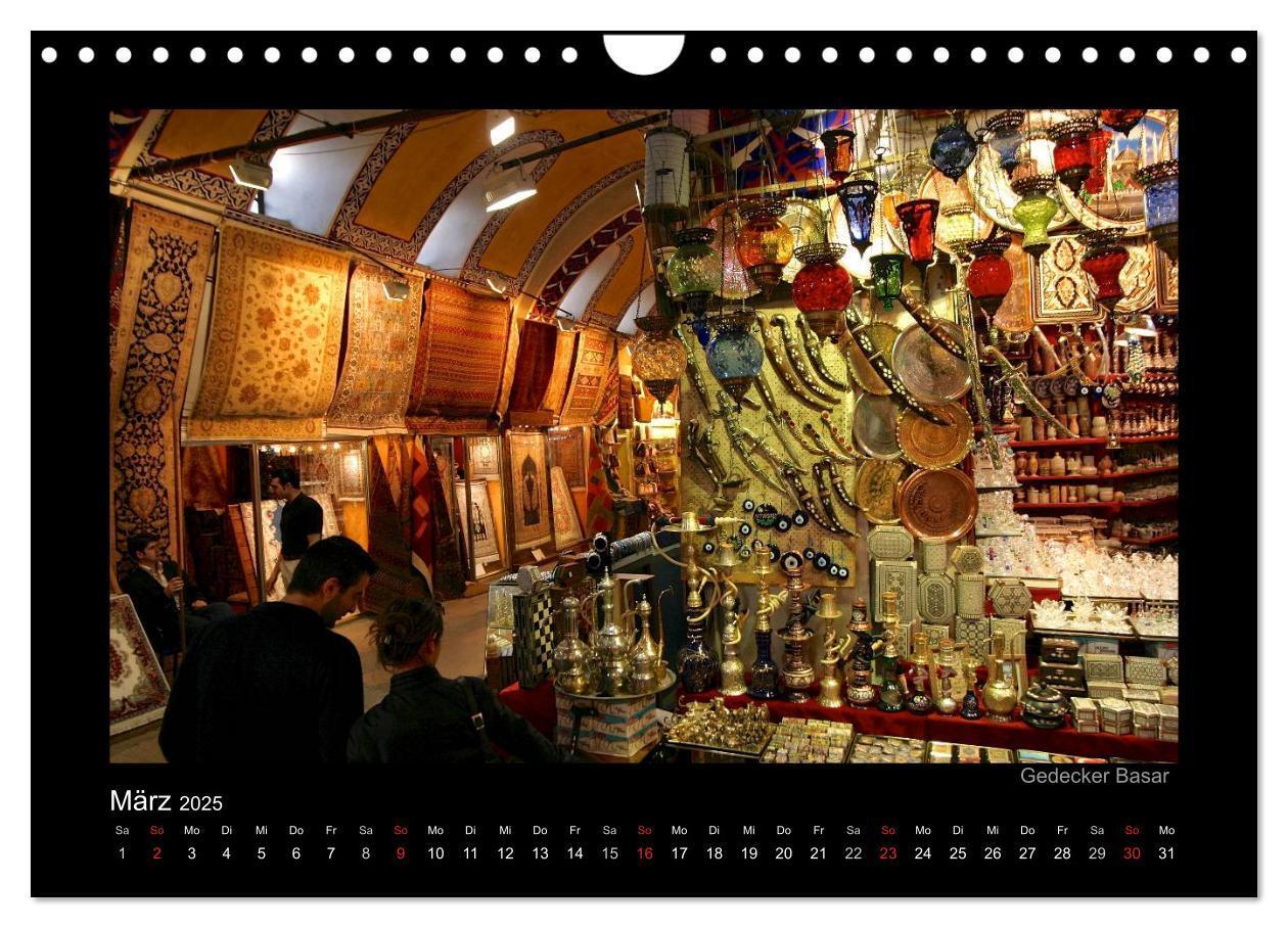 Bild: 9783435833764 | Istanbul (Wandkalender 2025 DIN A4 quer), CALVENDO Monatskalender