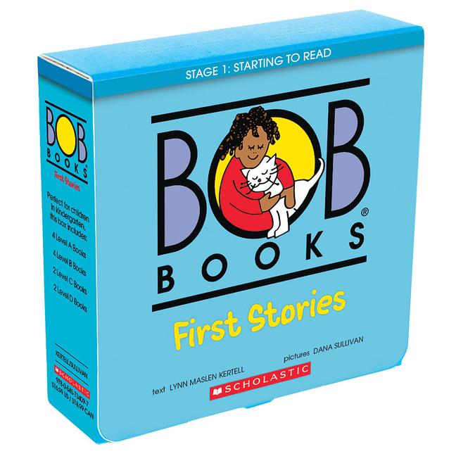 Cover: 9780545734097 | Bob Books - First Stories Box Set Phonics, Ages 4 and Up,...