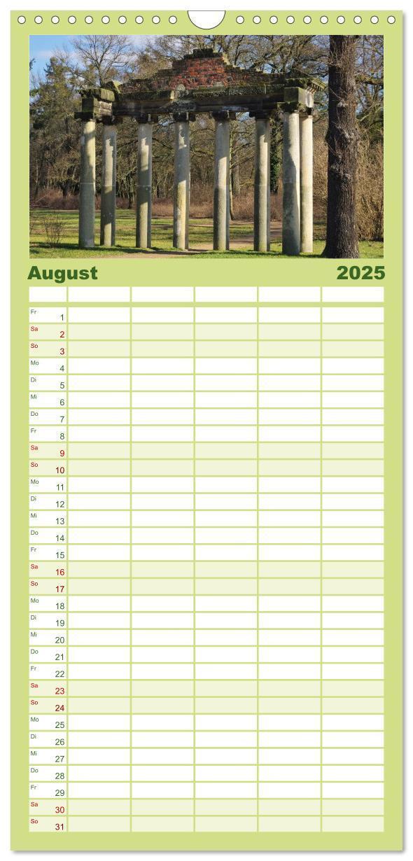 Bild: 9783457117941 | Familienplaner 2025 - Dessau mit 5 Spalten (Wandkalender, 21 x 45...