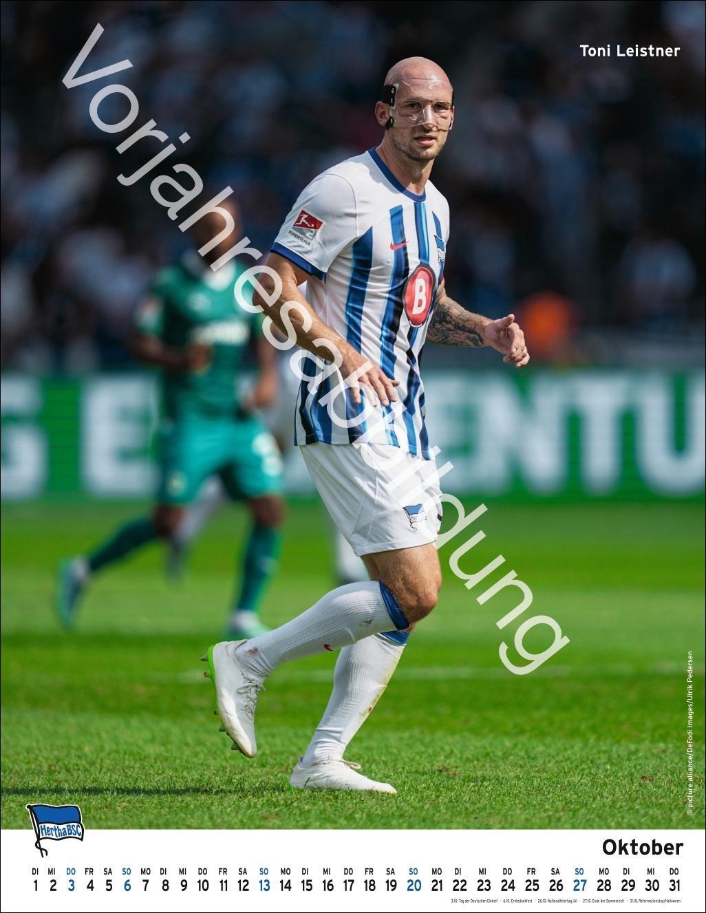 Bild: 9783756405411 | Hertha BSC Posterkalender 2025 | Heye | Kalender | Spiralbindung