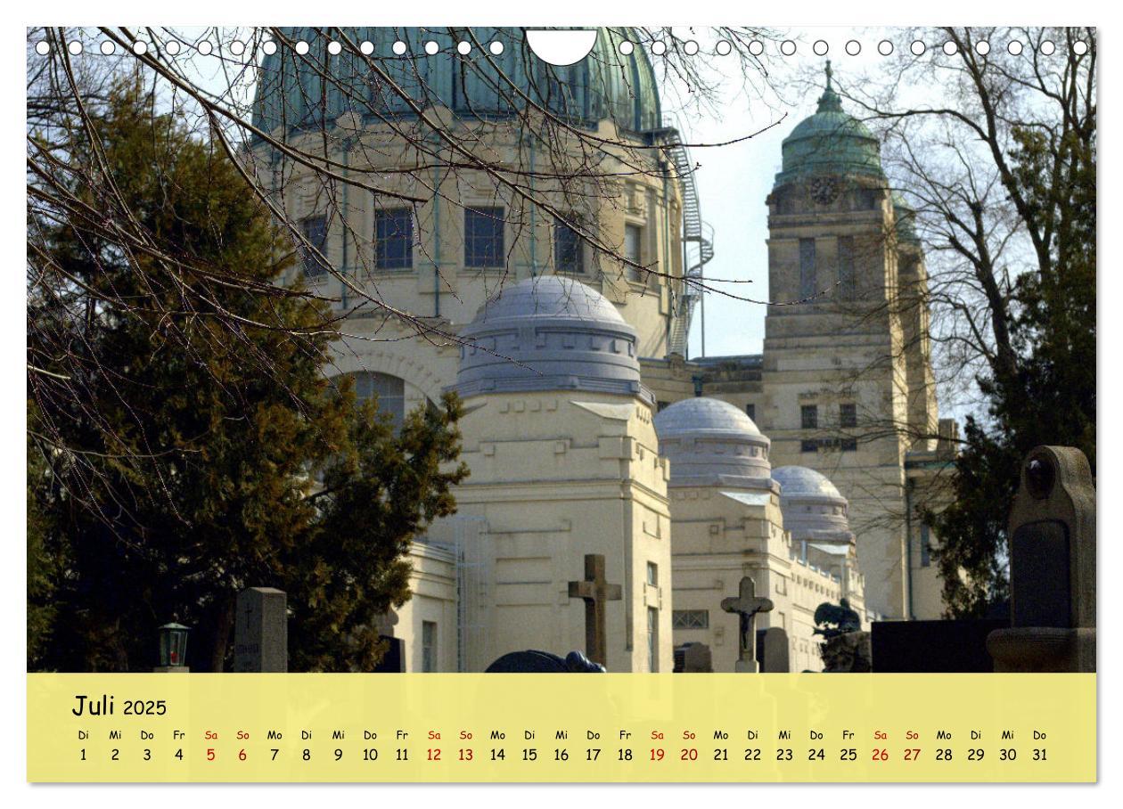 Bild: 9783457205785 | Am Zentralfriedhof in Wien (Wandkalender 2025 DIN A4 quer),...