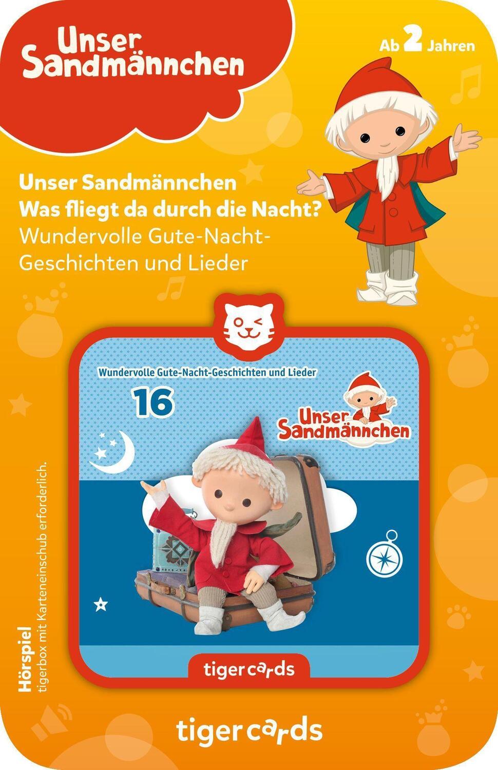 Bild: 4260535481071 | tigercard - Unser Sandmännchen - Folge 16: Was fliegt da durch die...