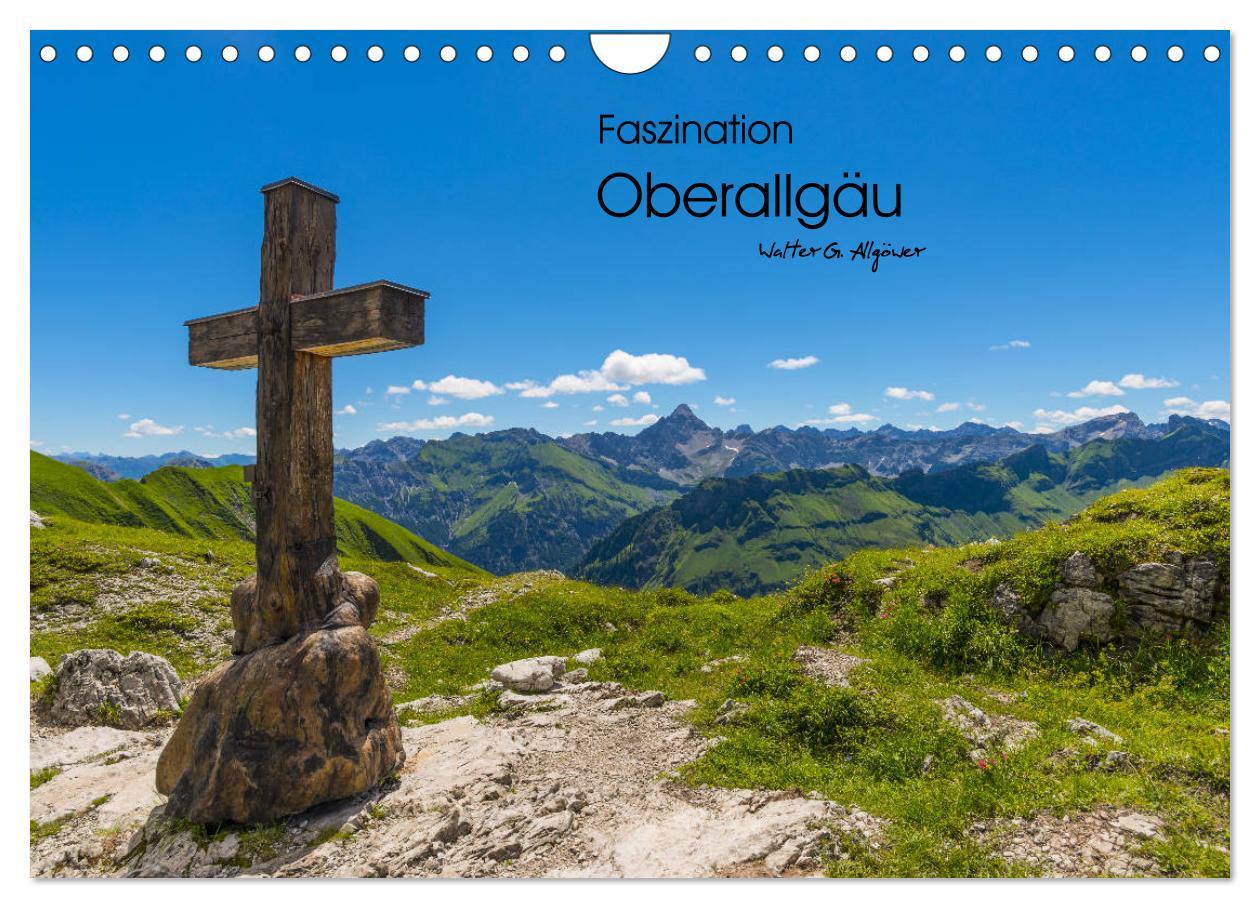 Cover: 9783435359370 | Faszination Oberallgäu (Wandkalender 2025 DIN A4 quer), CALVENDO...