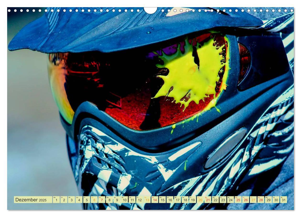 Bild: 9783435471553 | Paintball - so cool (Wandkalender 2025 DIN A3 quer), CALVENDO...