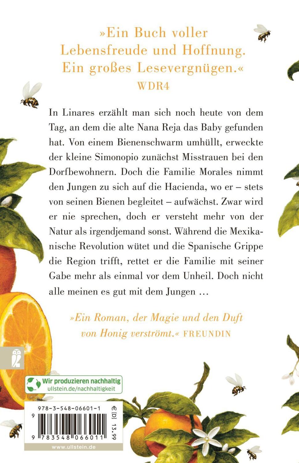 Rückseite: 9783548066011 | Das Flüstern der Bienen | Sofía Segovia | Taschenbuch | 480 S. | 2022