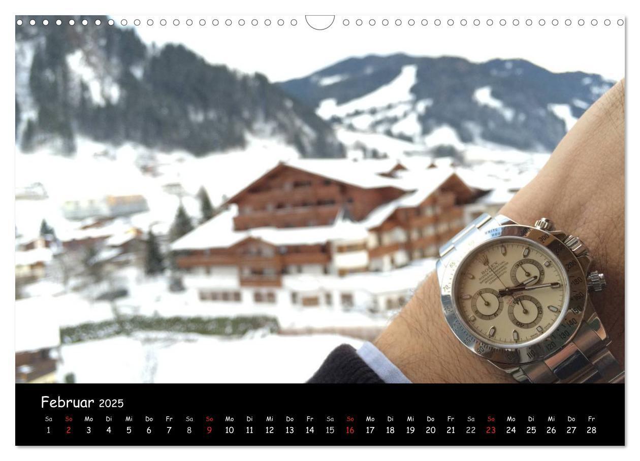 Bild: 9783435730797 | Watch Wristshots Worldwide (Wandkalender 2025 DIN A3 quer),...