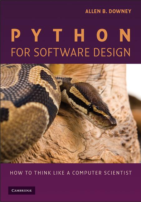 Cover: 9780521898119 | Python for Software Design | Allen B. Downey | Buch | Englisch | 2009