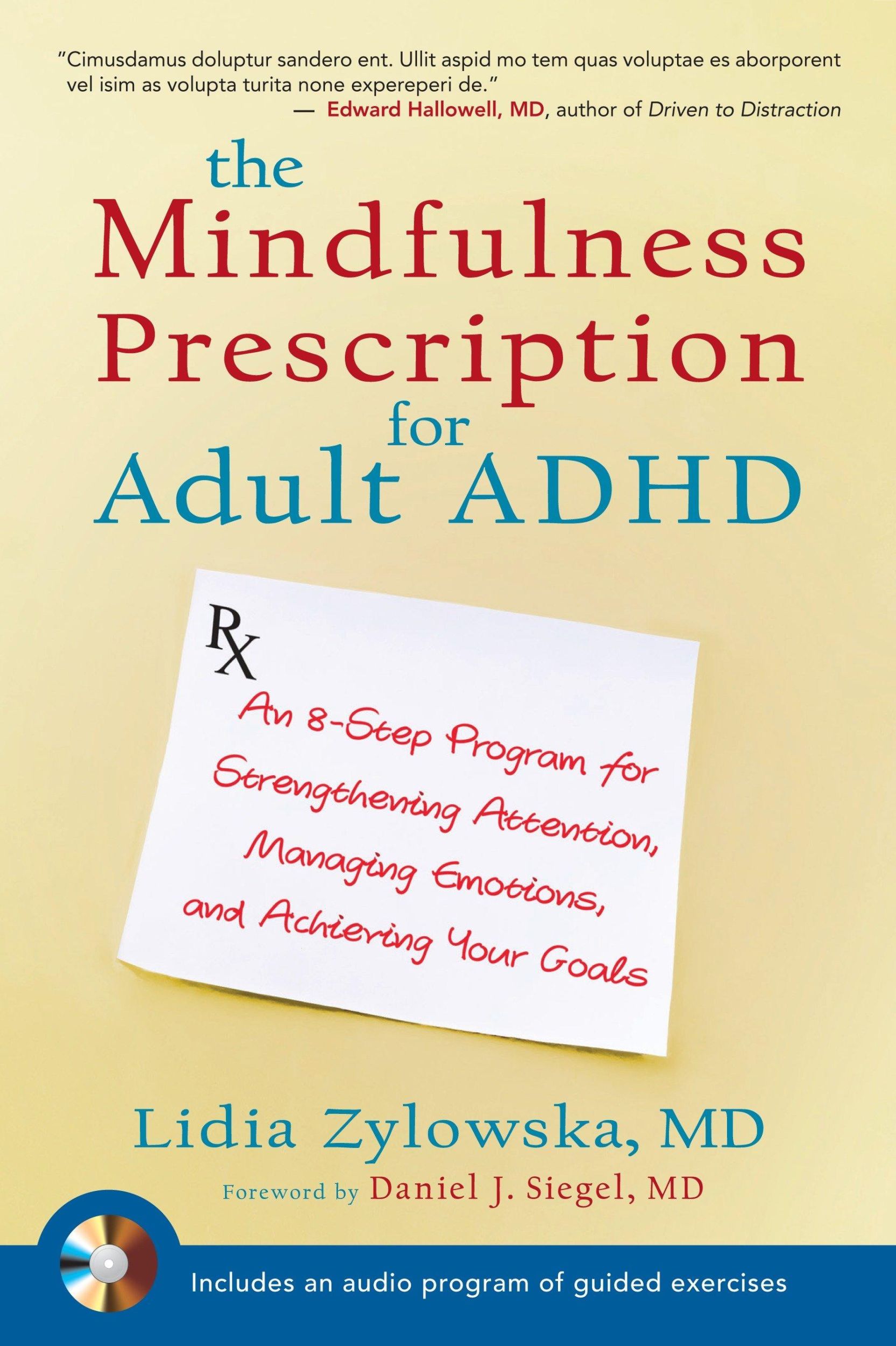 Cover: 9781590308479 | The Mindfulness Prescription for Adult ADHD | Lidia Zylowska | Buch