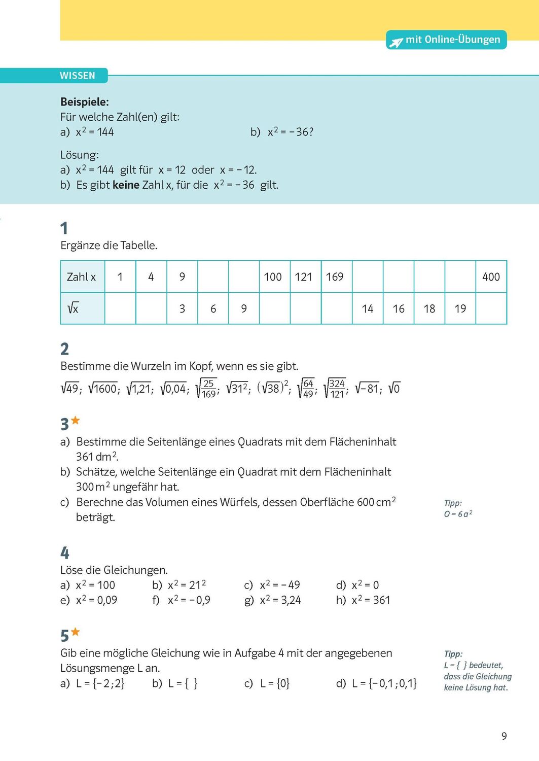 Bild: 9783129275962 | KomplettTrainer Gymnasium Mathematik 9. Klasse | Borucki | Taschenbuch