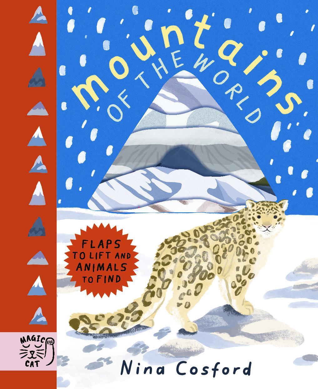 Cover: 9781915569585 | Mountains of the World | Flaps to Lift and Animals to Find | Cosford