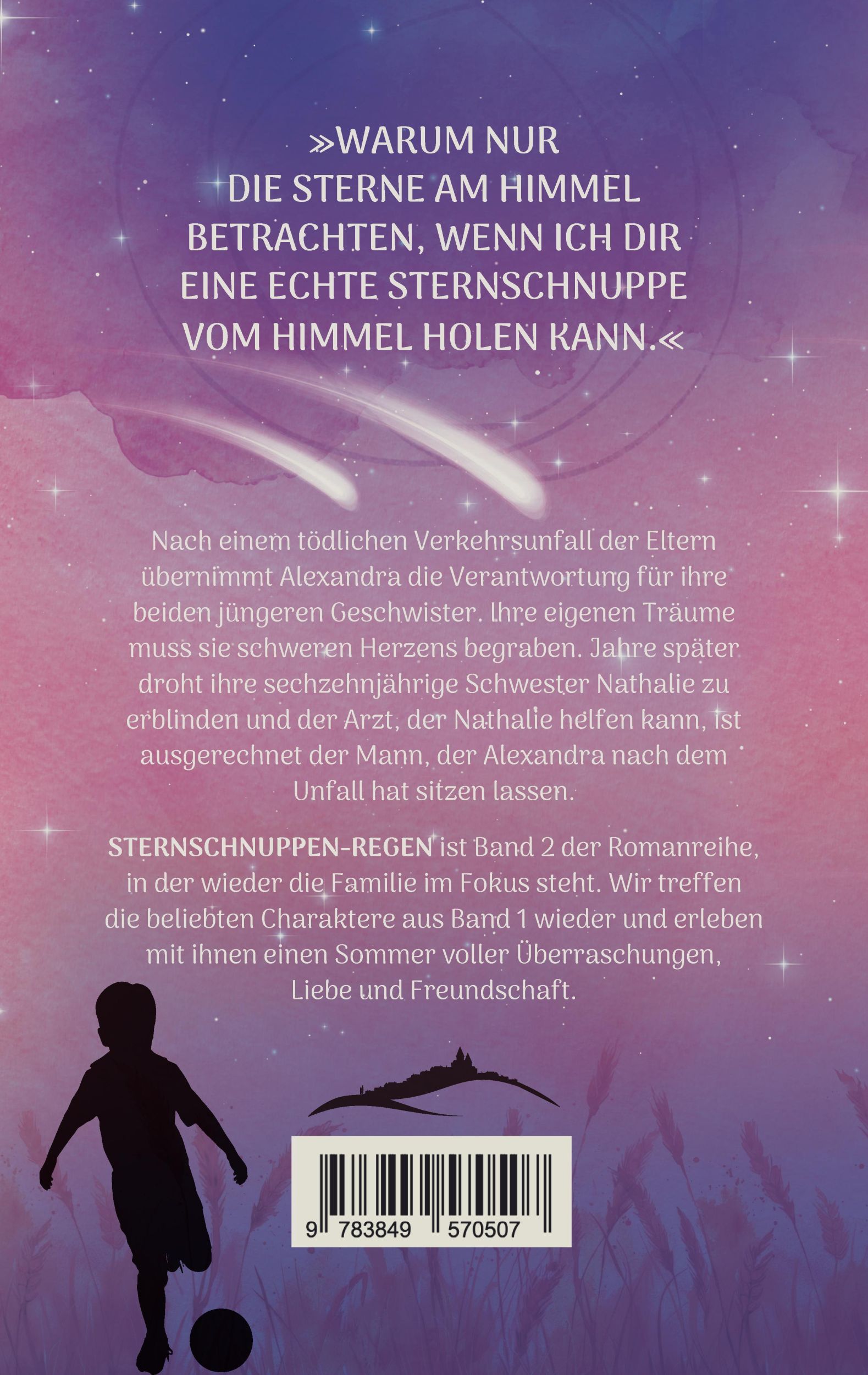 Rückseite: 9783849570507 | Sternschnuppen-Regen | Lexi und Christian | Gabi Schmid | Taschenbuch